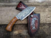 Sparrow Shape Chef Cleaver High Carbon Steel Rose Wood Handle