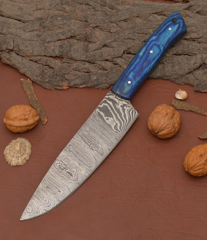 Chef Knife + Leather Sheath
