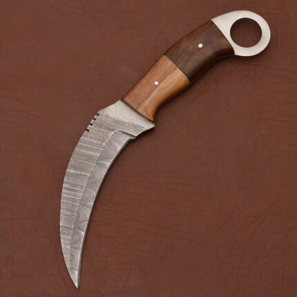 Karambit Knife Sheath + Wood