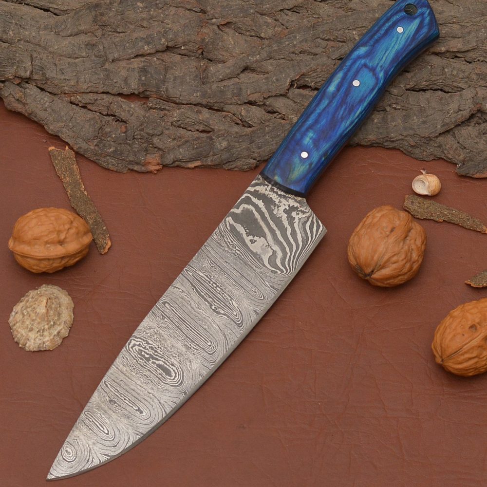 Chef Knife + Leather Sheath